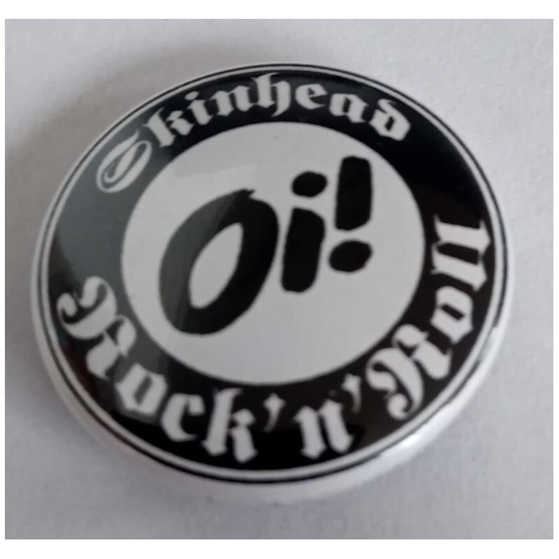 Przypinka. Skinhead Rock'n'Roll