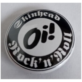 Przypinka. Skinhead Rock'n'Roll