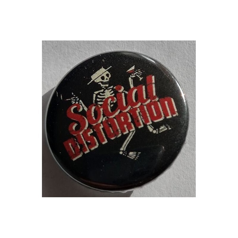 Przypinka. Social Distortion