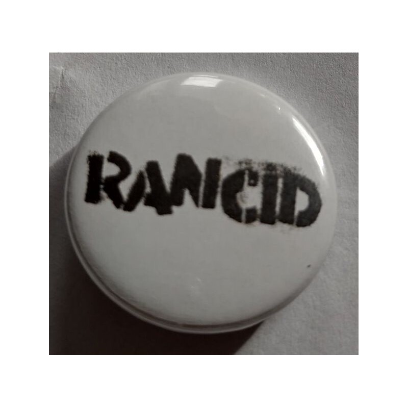 Przypinka. Rancid - logo