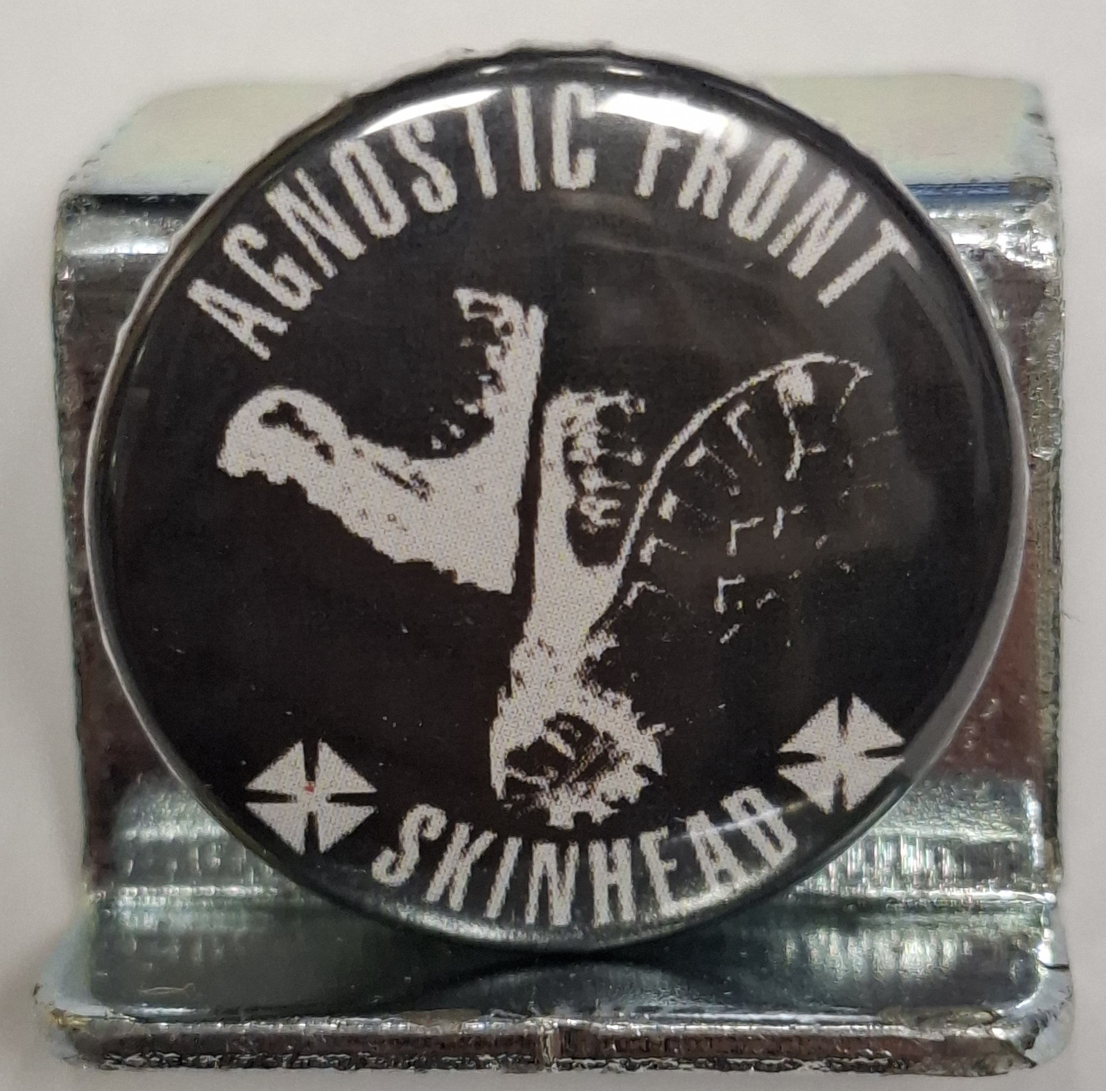 Przypinka. 20. Agnostic Front - Skinhead