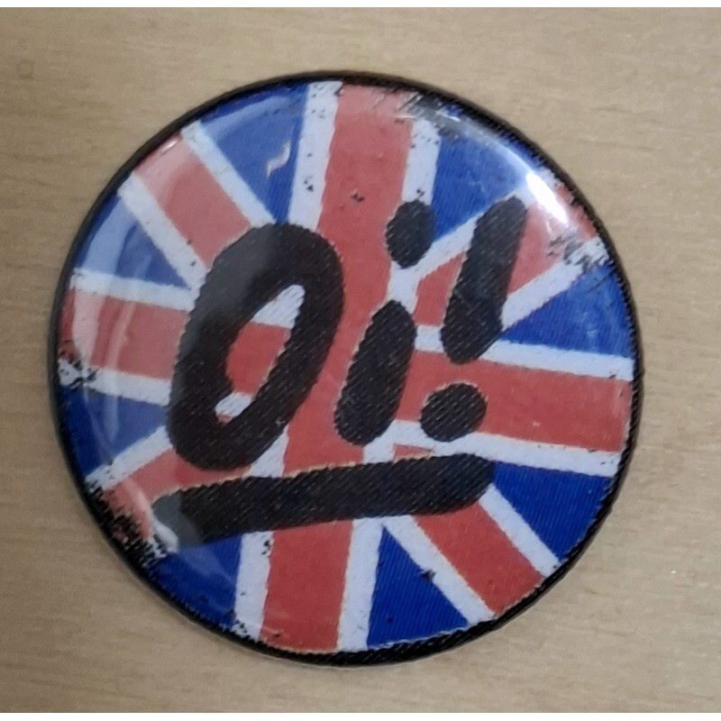Przypinka. Oi! - Union Jack