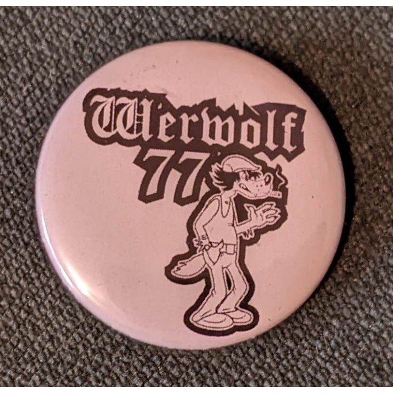 Przypinka. Werwolf 77 - wilk