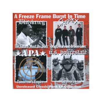 CD. V/A "A freeze frame burnt in time" Bliztkrieg/APA/Paradox UK