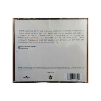 CD. Die Toten Hosen "Unsterblich"