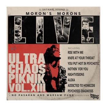 LP. Moron's Morons / Red Crap - split "Live Ultra Chaos Piknik 2022"