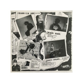LP. Chaos UK "Short Sharp Shock"