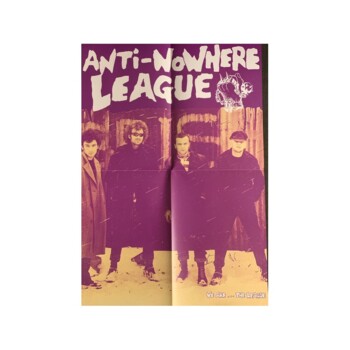 LP. Anti Nowhere League "We are... the league"