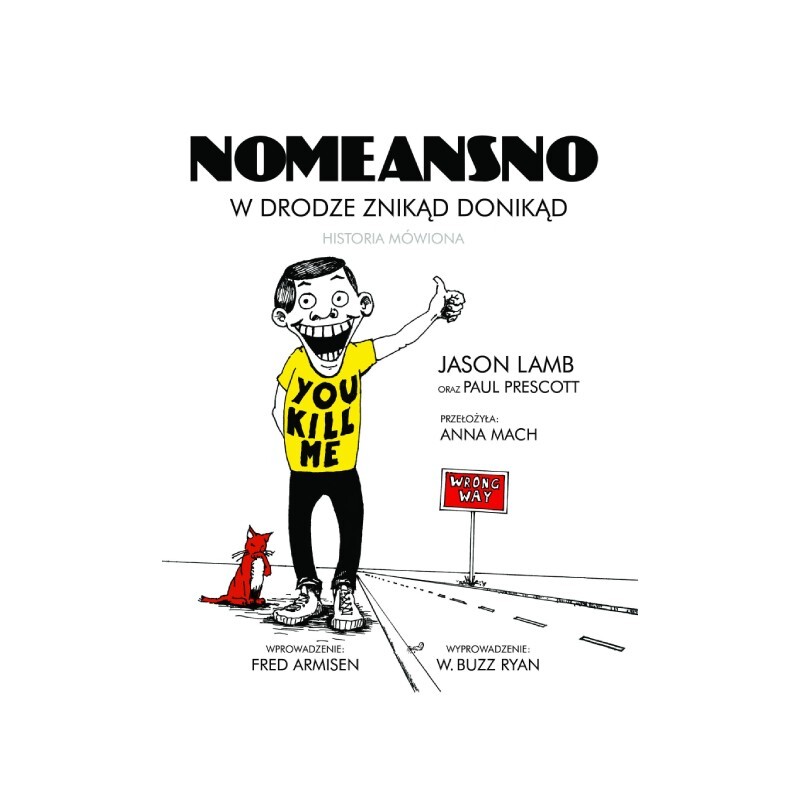 Książka. Jason Lamb „NoMeansNo: w drodze znikąd donikąd”