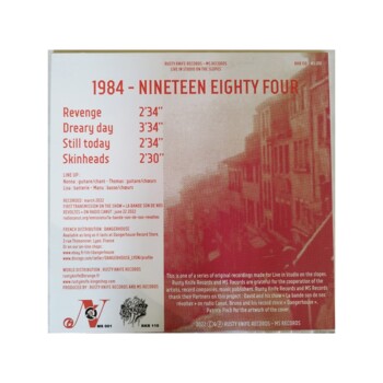 LP. Nineteen Eighty Four "Live in Studio on the Slopes"
