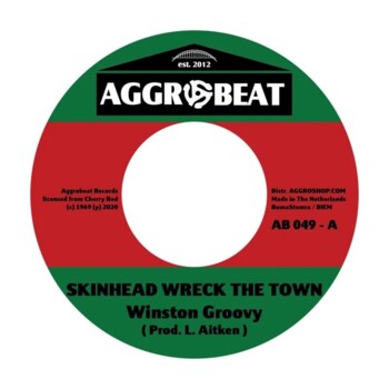 EP. Winston Groovy / Laurel Aitken "Skinhead a wreck the town / Moon rock"