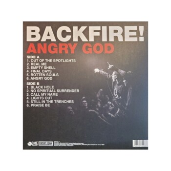 LP. Backfire!	"Angry God"