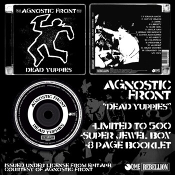 CD. Agnostic Front  "Dead Yuppies"