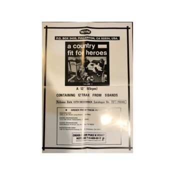LP.  A Country Fit For Heroes (Volume 2) - składanka