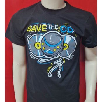 T-shirt. Save The CD