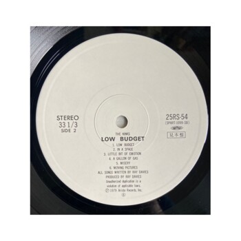 UŻ-LP. The Kinks "Low Budget"