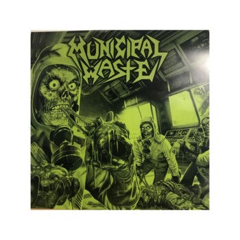 EP. Municipal Waste "You're cut off"– Picture Shape Vinyl