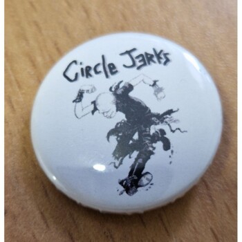 Przypinka. Circle Jerks - jeden kolor