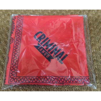 Bandana. Criminal Tango - czarny motyw