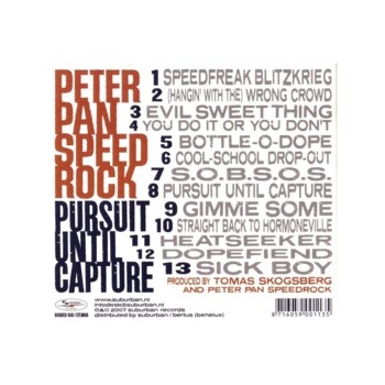 UŻ-CD. Peter Pan Speedrock "Pursuit Until Capture"
