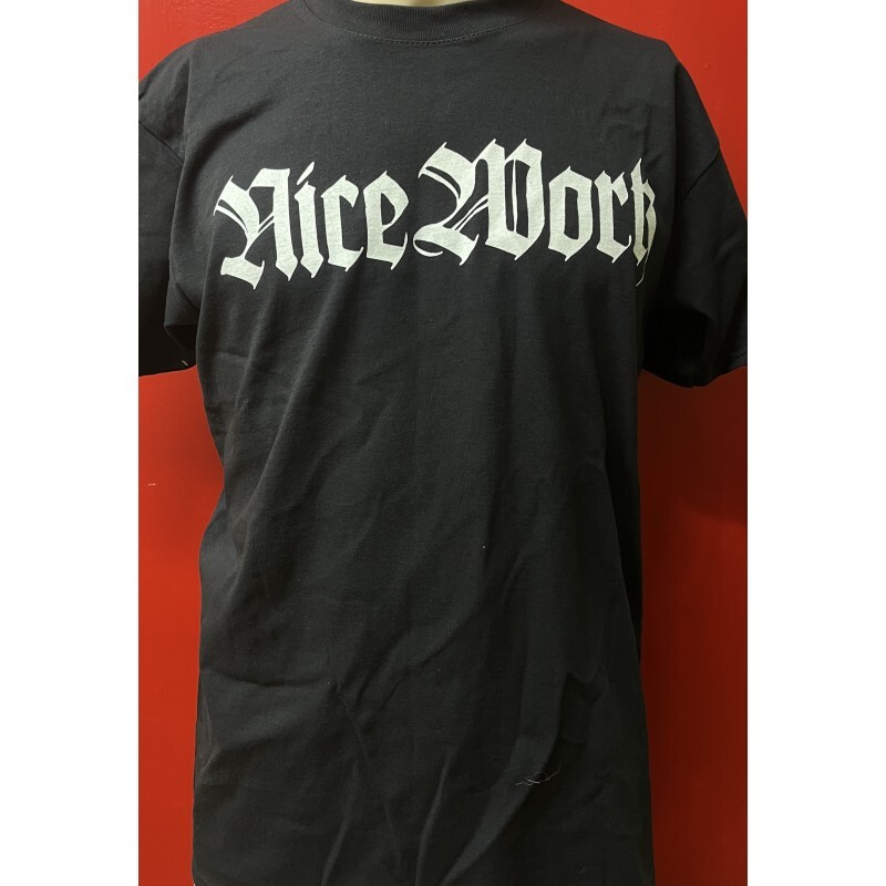 T-shirt. Nice Work -Logo - Czarne