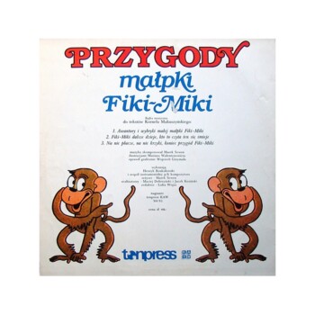 UŻ-LP.  Kornel Makuszyński ‎"Przygody Małpki Fiki-Miki"
