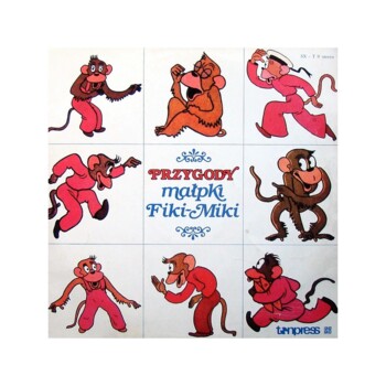 UŻ-LP.  Kornel Makuszyński ‎"Przygody Małpki Fiki-Miki"