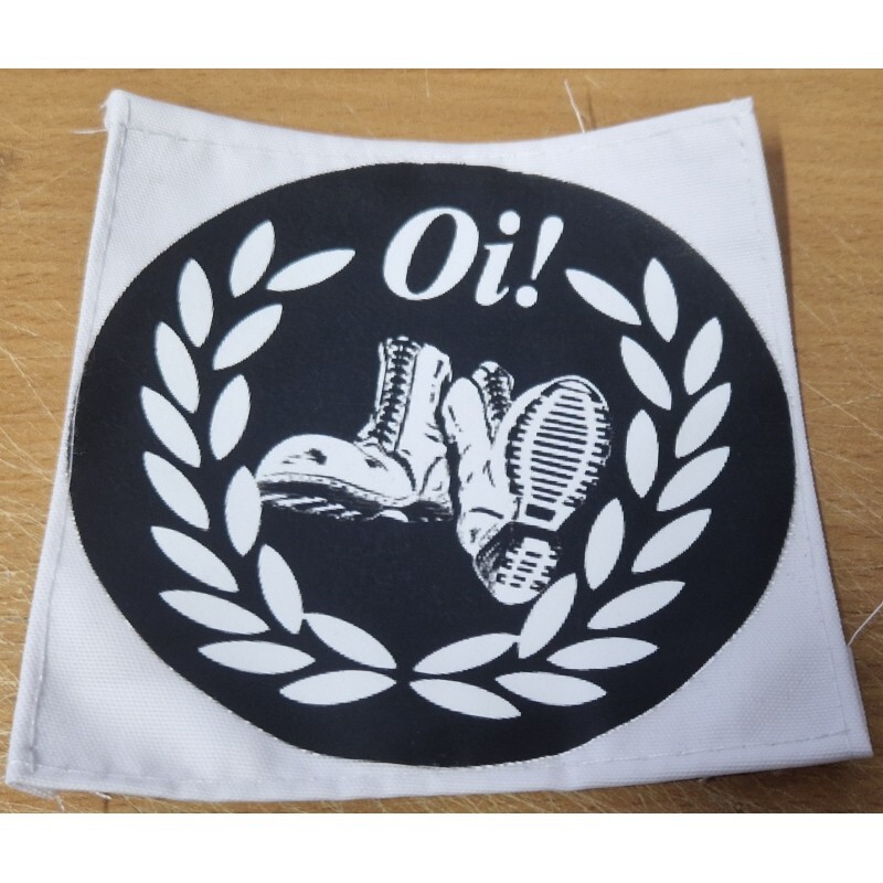 Naszywka. Oi! Agnostic Boots wer. 2