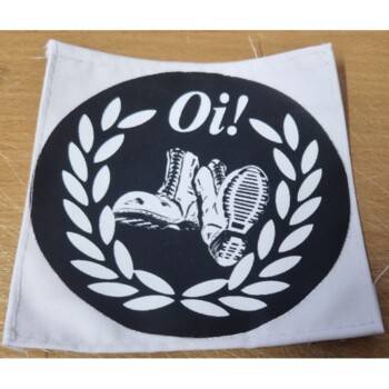 Naszywka. Oi! Agnostic Boots wer. 2