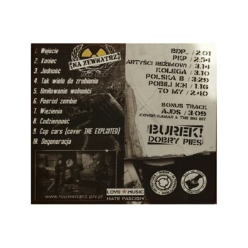 CD. Na Zewnątrz / Burek Dobry Pies "Koniec 13 / Pamiętajcie O Ogrodach' - split