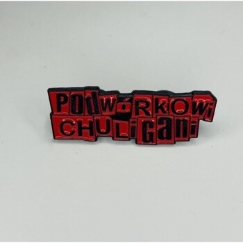 Metalowy pin "Podwórkowi chuligani"