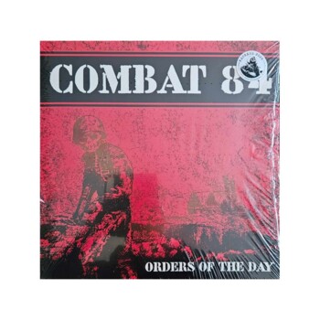 LP. Combat 84 "Orders Of The Day" - czerwony winyl, plakat