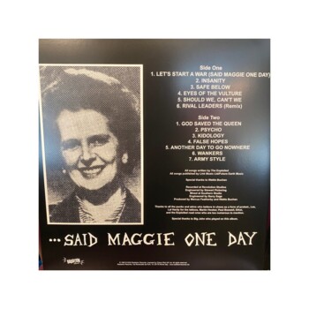 LP. The Exploited "Let's Start A War... ...Said Maggie One Day"