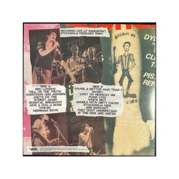 LP. Sham 69 "Skinheads Are Magic Live At RadioHuset Stockholm February 1980"