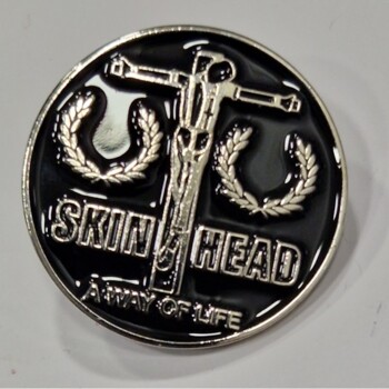 Pin. Skinhead A Way of Life