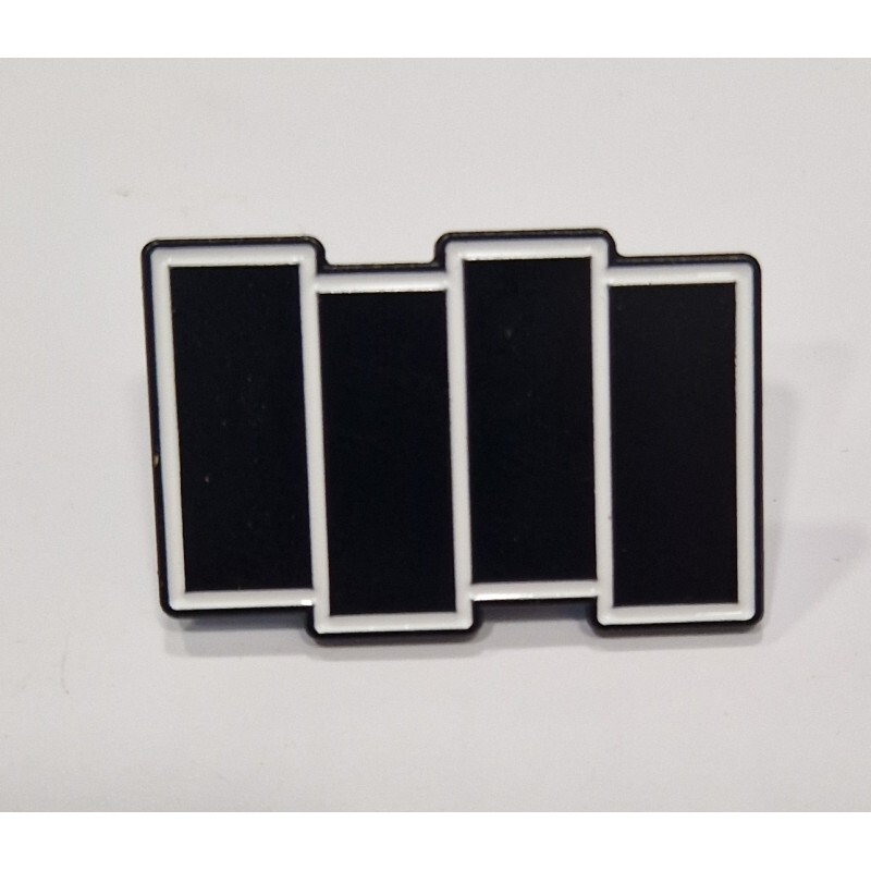 Pin. Black Flag