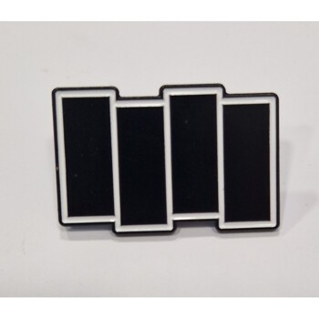 Pin. Black Flag