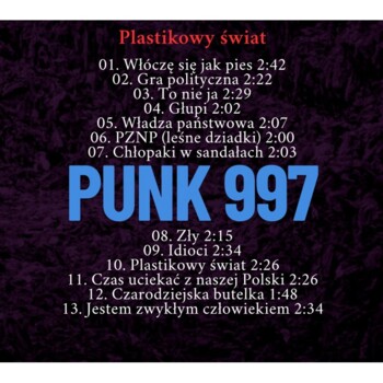 CD. Punk 997 "Plastikowy świat"