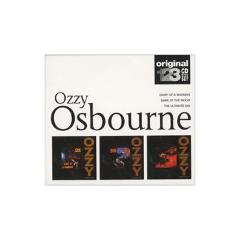 UŻ-CD. Ozzy Osbourne "Diary Of A Madman / Bark At The Moon / The Ultimate Sin"