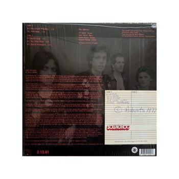 LP. The Adverts "Rehearsal Tape"