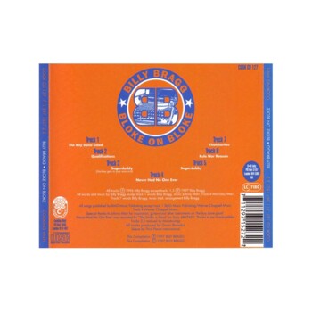 CD. Billy Bragg "Bloke On Bloke"