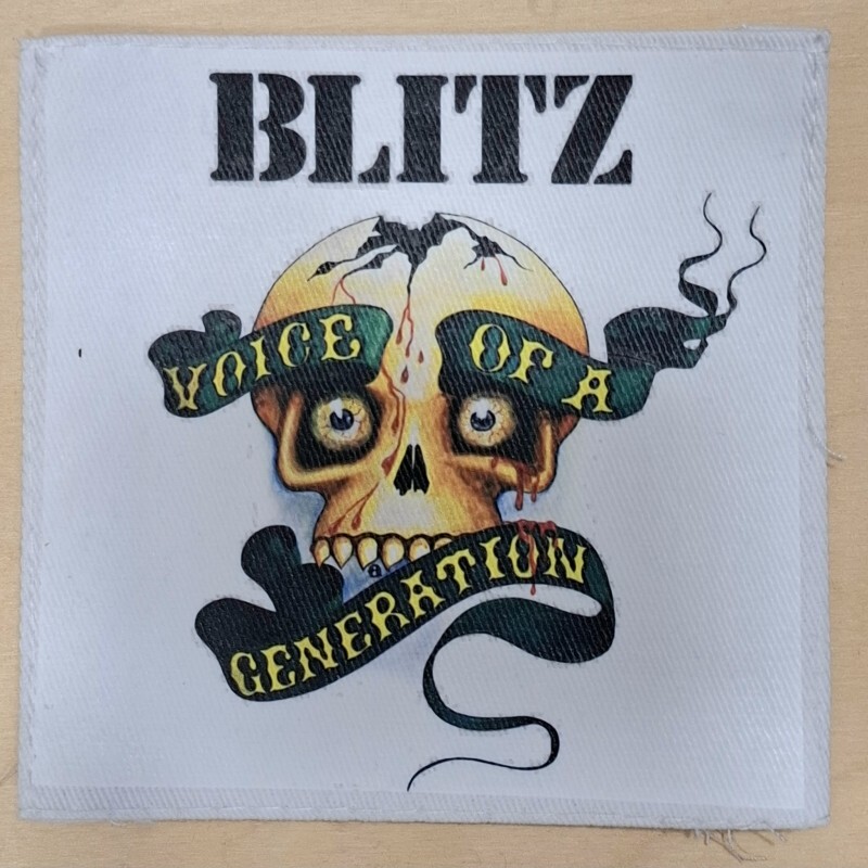 Naszywka. Blitz - Voice Of A Generation