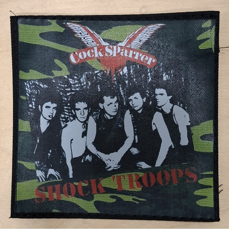 Naszywka. Cock Sparrer - Shock Troops