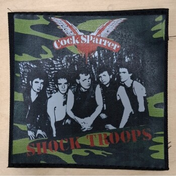 Naszywka. Cock Sparrer - Shock Troops
