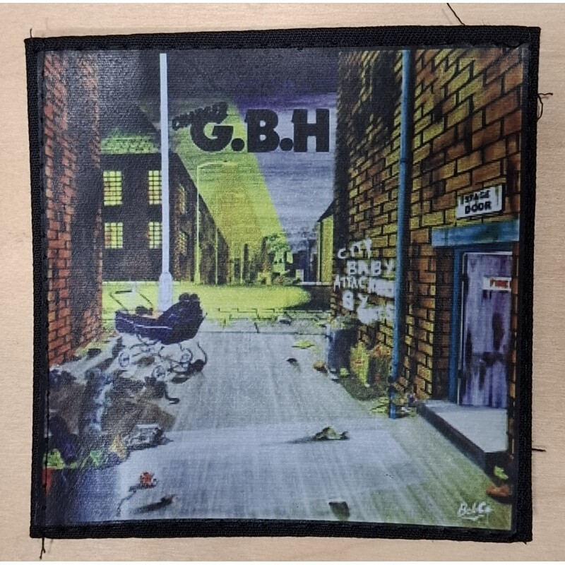 Naszywka. Charged G.B.H - City Baby Attacked By Rats