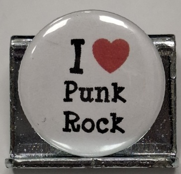 Przypinka. 73.  I Love Punk Rock