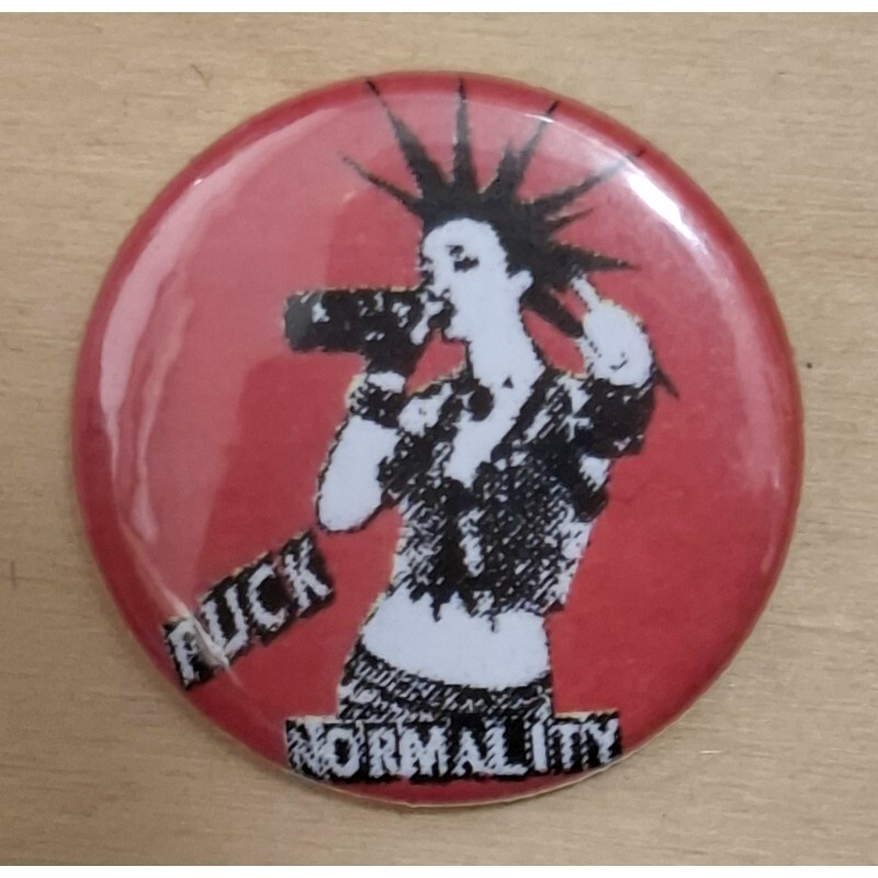 Przypinka. Fuck Normality