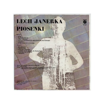UŻ-LP. Lech Janerka "Piosenki"