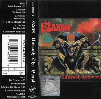 Saxon "Unleash The Beast"