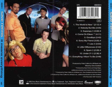 Save Ferris "It Means Everything"